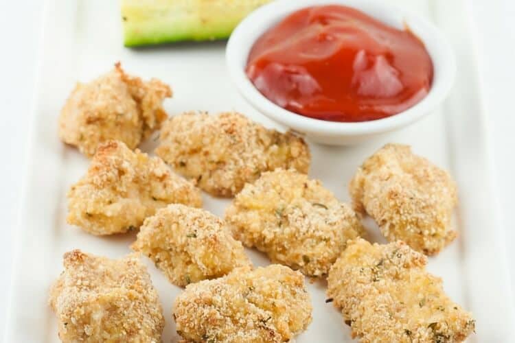 healthy baked chicken nuggets